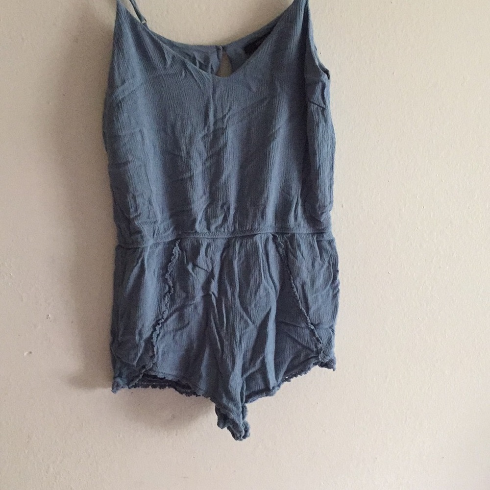 Blue romper
